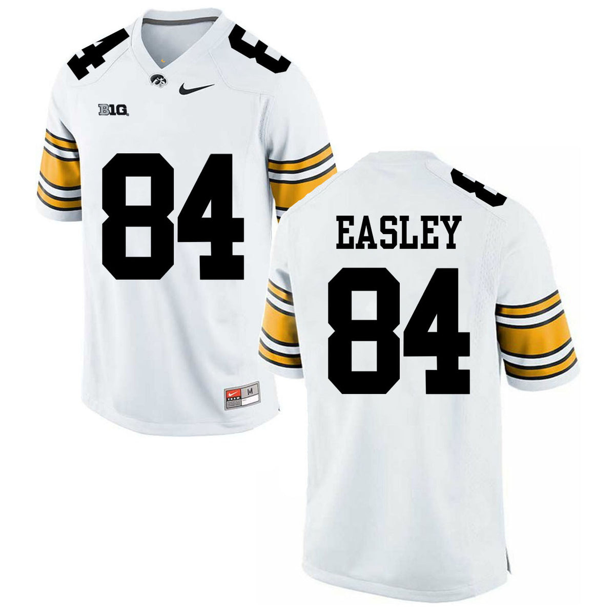 Nick Easley Iowa Hawkeyes white jersey