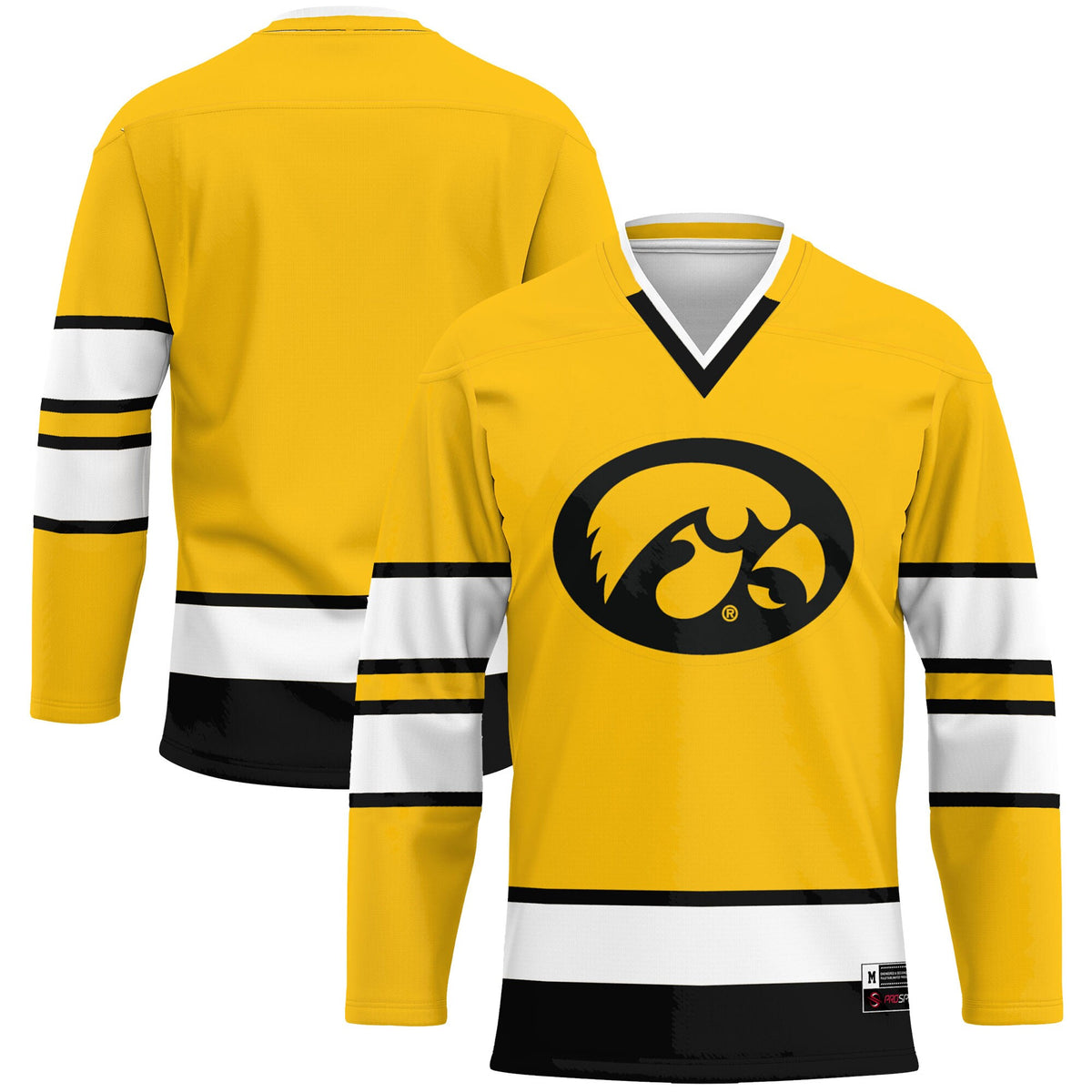 Iowa Hawkeyes gold jersey