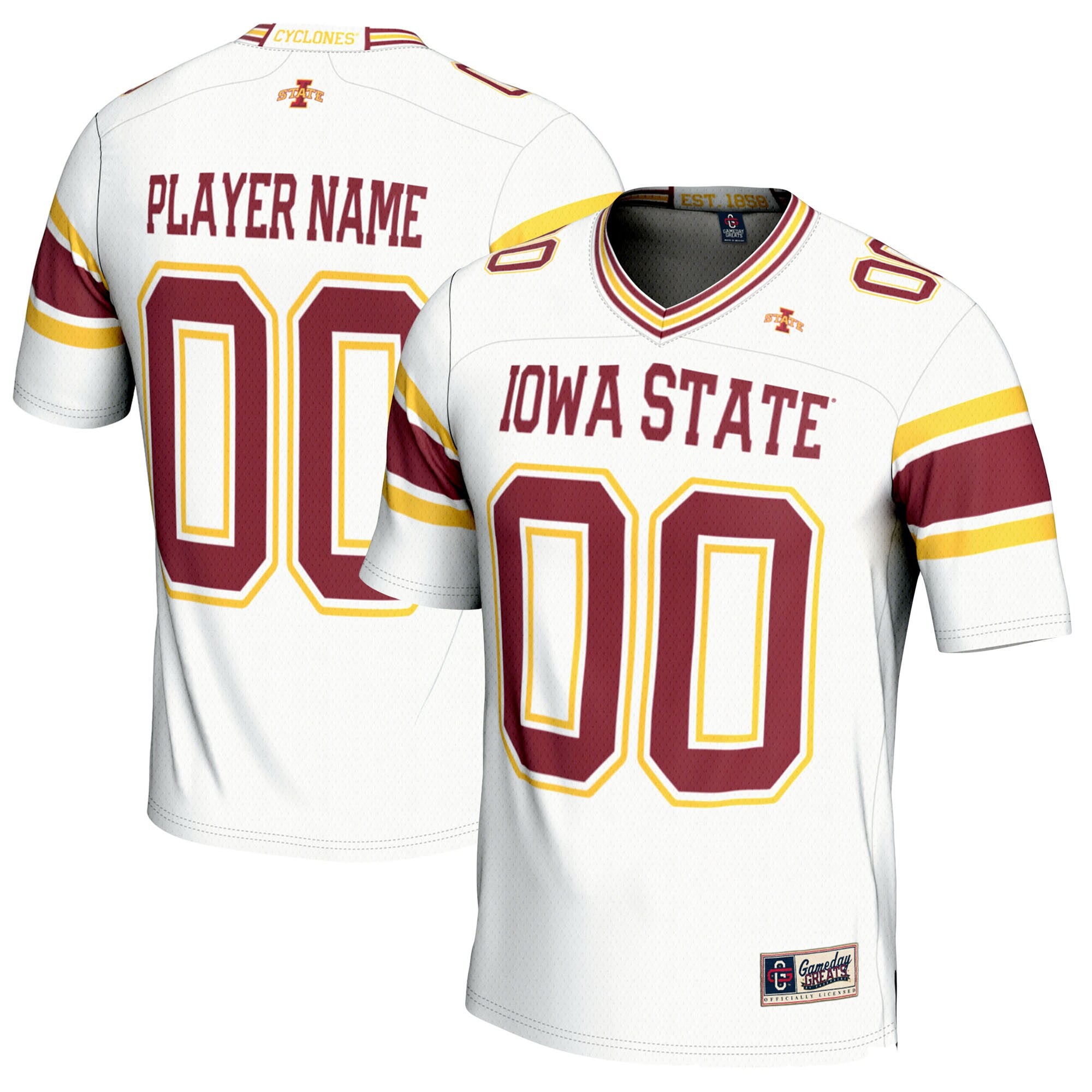 Iowa State Cyclones white jersey