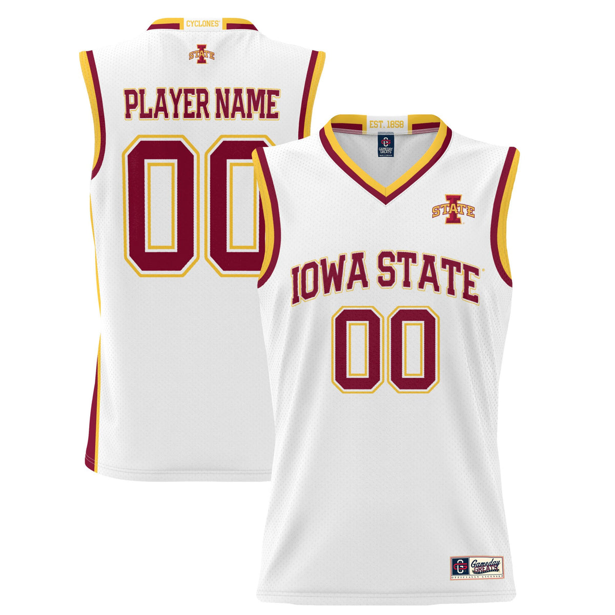Iowa State Cyclones white jersey