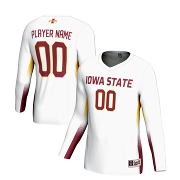 Volleyball Iowa State Cyclones white jersey