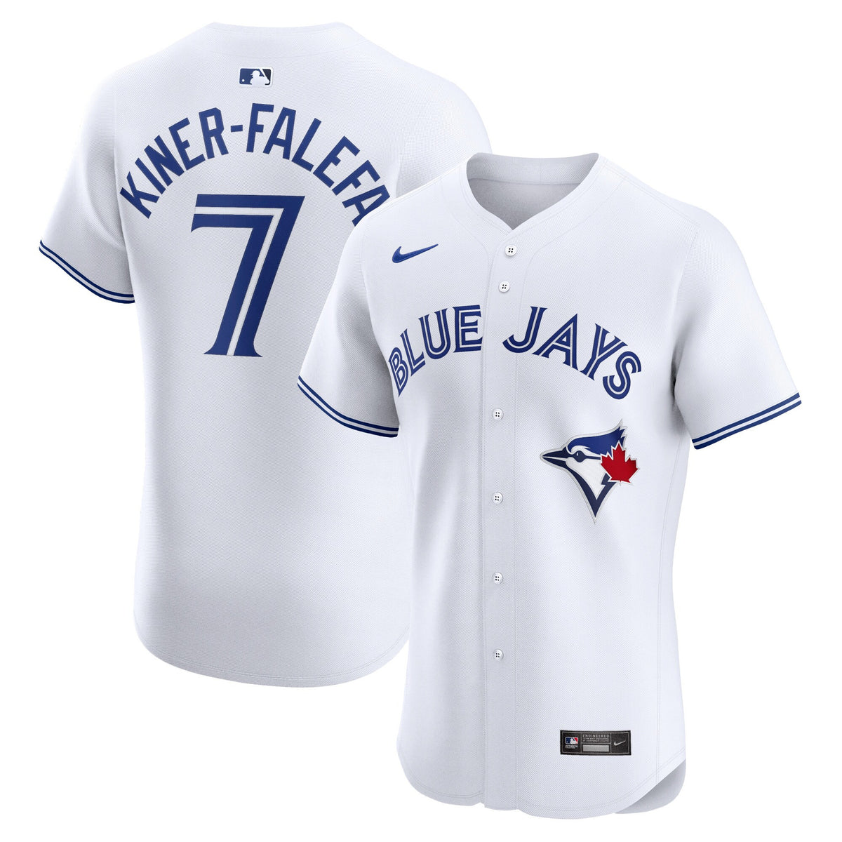 Isiah Kiner-falefa Toronto Blue Jays white Elite jersey