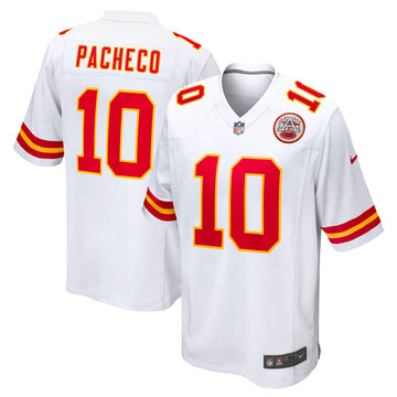 Isiah Pacheco Kansas City Chiefs white Game jersey