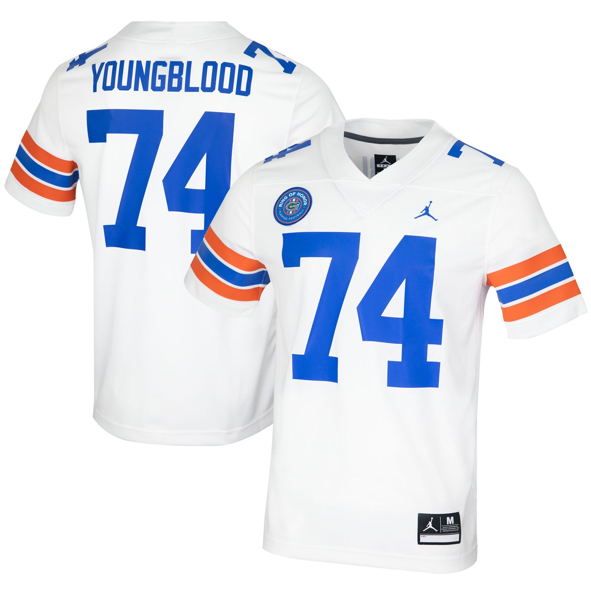 Jack Youngblood Jordan Brand Ring Of Honor Florida Gators white Untouchable jersey
