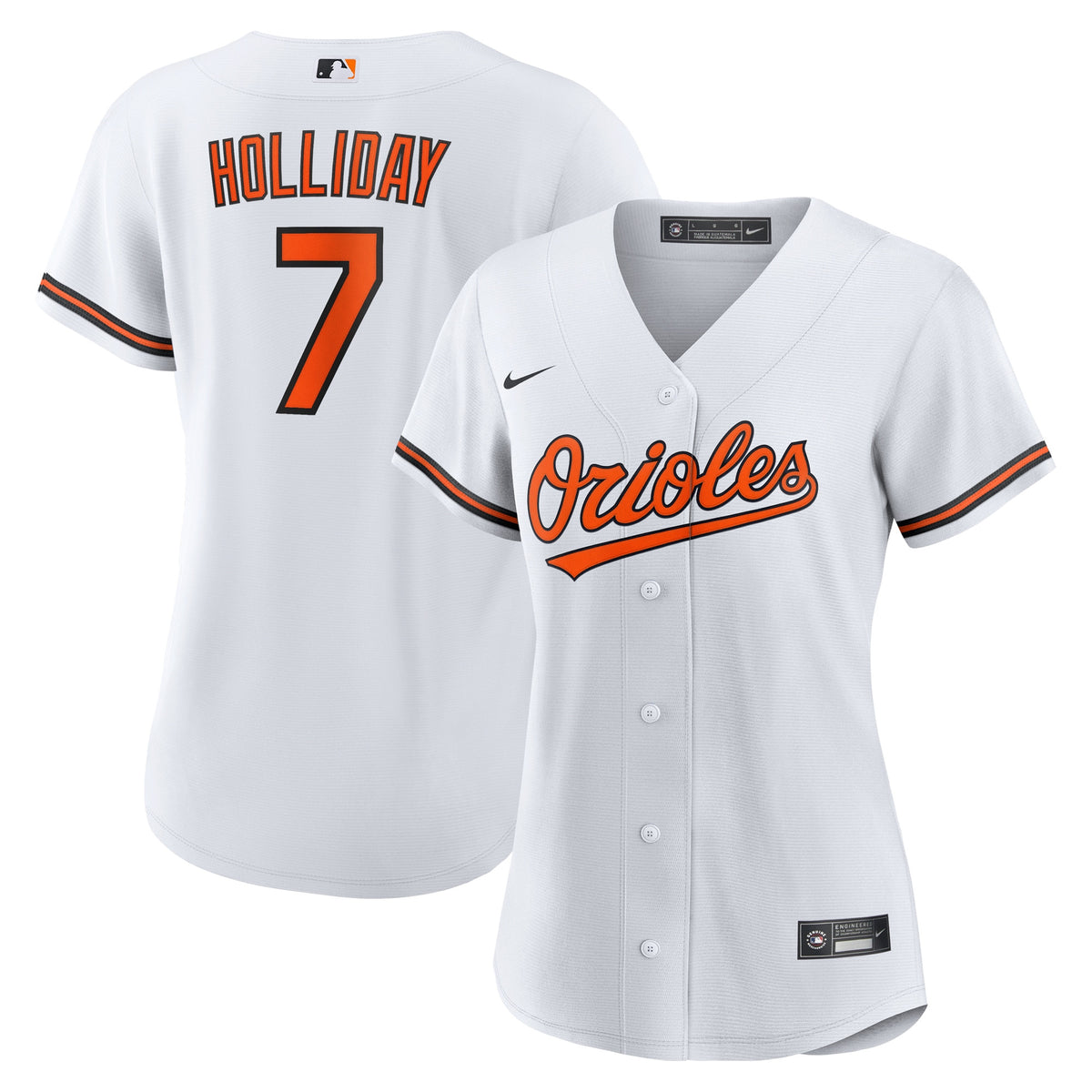Jackson Holliday Baltimore Orioles white Home jersey