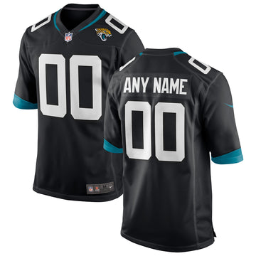 Custom Jacksonville Jaguars black jersey