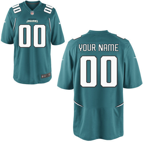 Custom Jacksonville Jaguars green Game jersey
