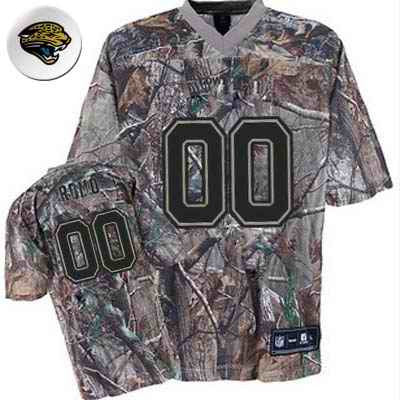 Custom Jacksonville Jaguars camo Camo jersey