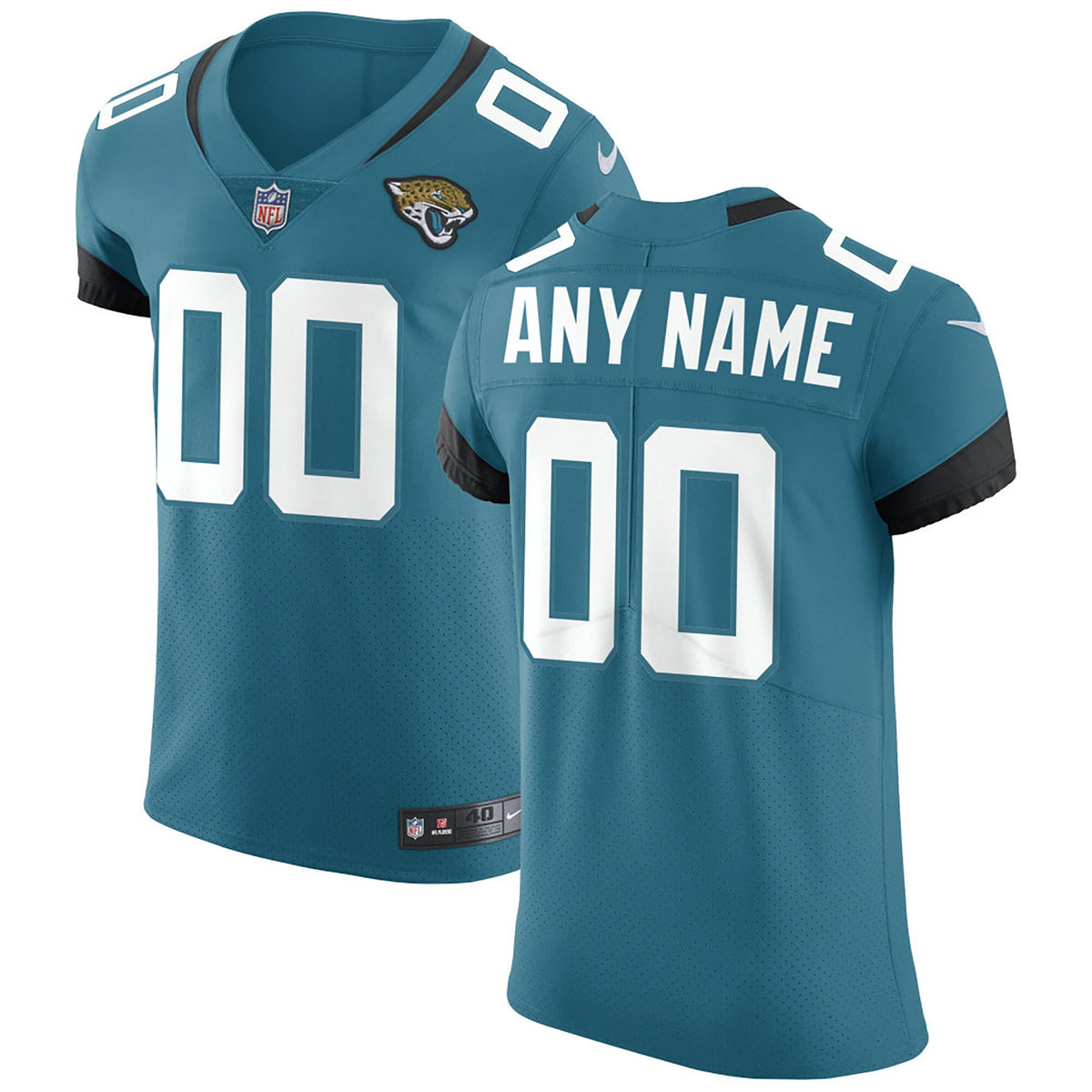 Jacksonville Jaguars teal Vapor jersey