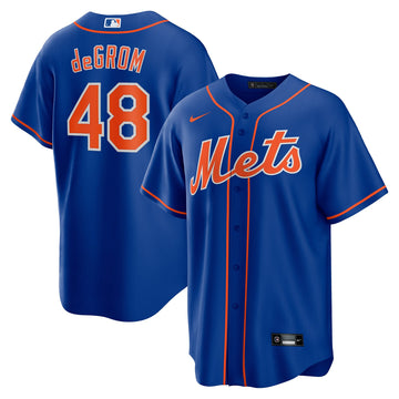 Jacob Degrom New York Mets royal Alternate jersey