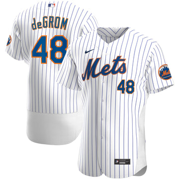 Jacob Degrom New York Mets white Home jersey