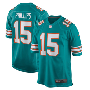 Jaelan Phillips Miami Dolphins aqua Alternate jersey