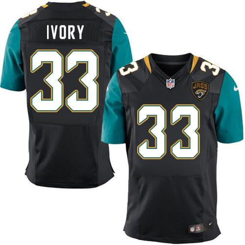 Chris Ivory Jacksonville Jaguars black Elite jersey