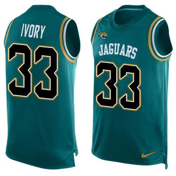 Chris Ivory Jacksonville Jaguars teal Limited jersey