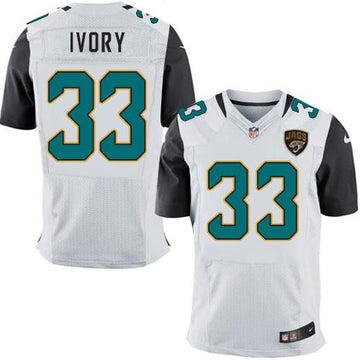 Chris Ivory Jacksonville Jaguars white Elite jersey
