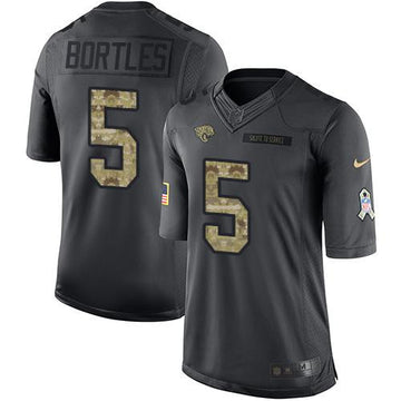 Blake Bortles Jacksonville Jaguars black Salute To Service jersey