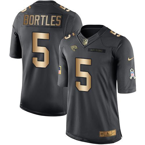 Blake Bortles Jacksonville Jaguars black Salute To Service jersey