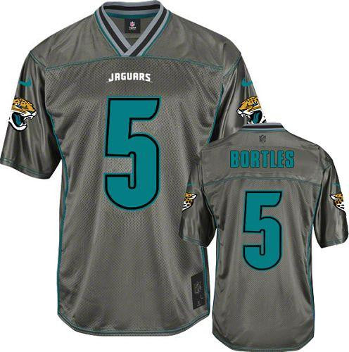 Blake Bortles Jacksonville Jaguars grey Vapor jersey