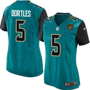 Blake Bortles Jacksonville Jaguars teal Elite jersey