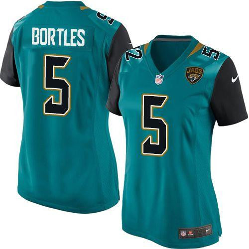 Blake Bortles Jacksonville Jaguars teal Elite jersey
