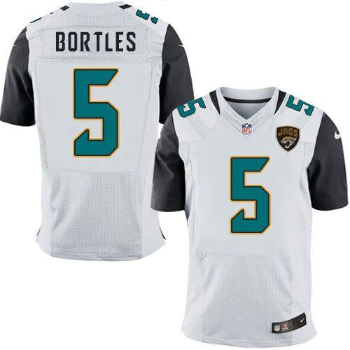 Blake Bortles Jacksonville Jaguars white Elite jersey