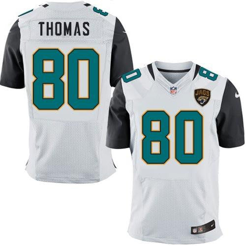 Julius Thomas Jacksonville Jaguars white Elite jersey