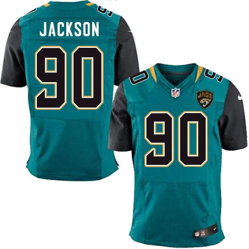 Malik Jackson Jacksonville Jaguars teal Elite jersey