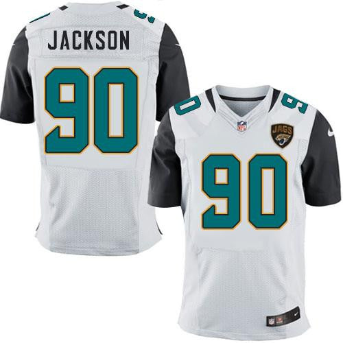 Malik Jackson Jacksonville Jaguars white Elite jersey