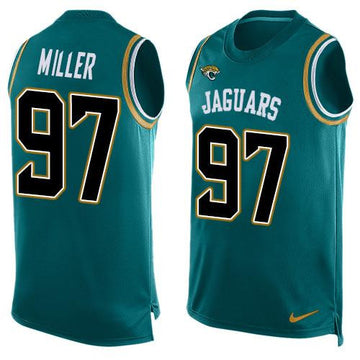Roy Miller Jacksonville Jaguars teal Limited jersey