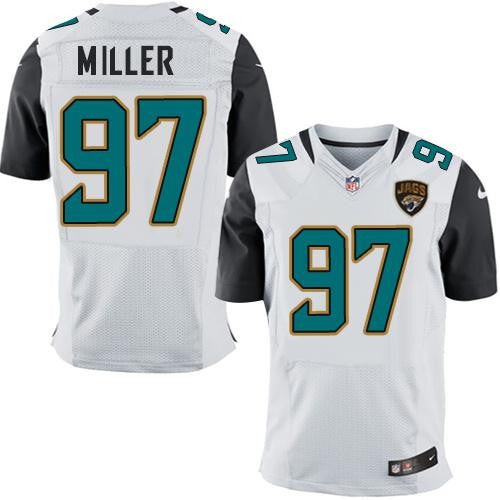 Roy Miller Jacksonville Jaguars white Elite jersey