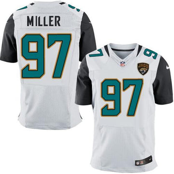 Roy Miller Jacksonville Jaguars white Elite jersey