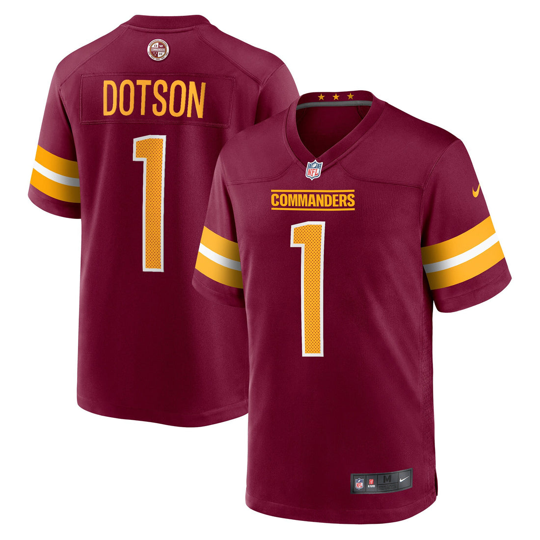 Jahan Dotson Washington Commanders burgundy jersey