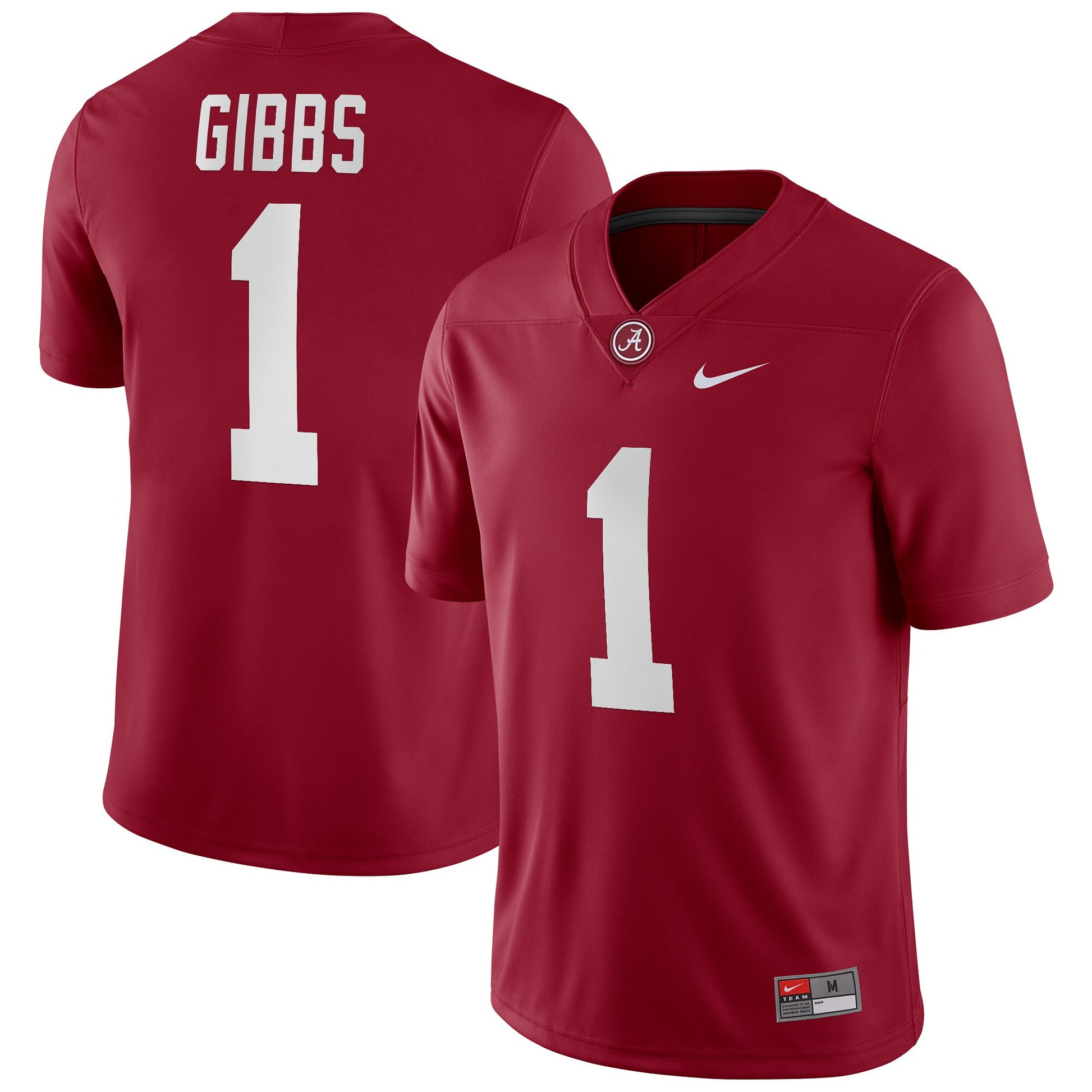 Jahmyr Gibbs Alabama Crimson Tide crimson jersey