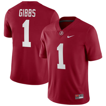 Jahmyr Gibbs Alabama Crimson Tide crimson jersey