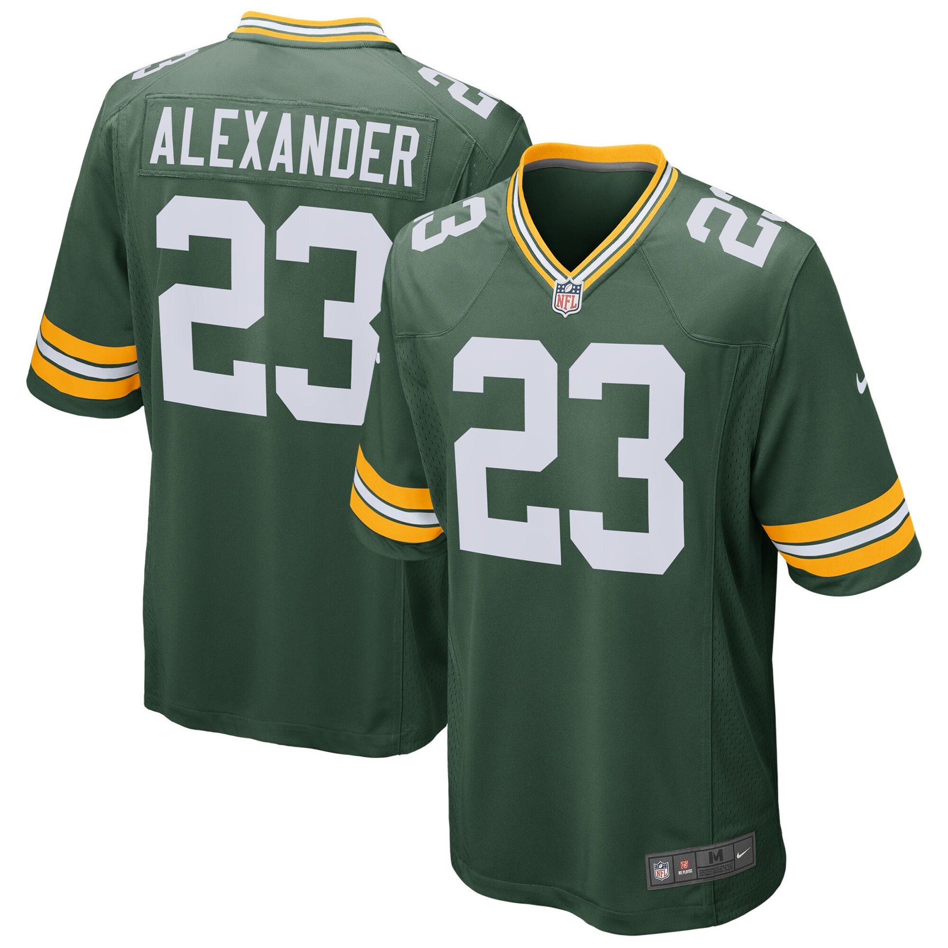 Jaire Alexander Green Bay Packers green jersey