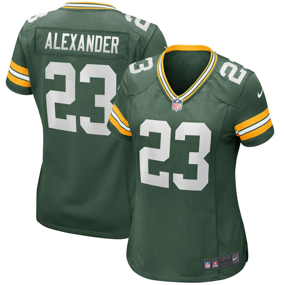 Jaire Alexander Green Bay Packers green jersey