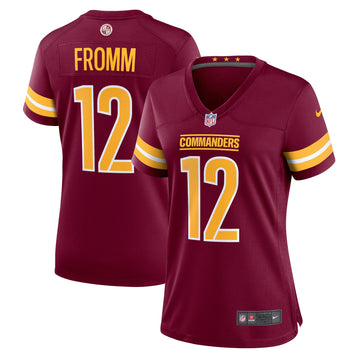 Jake Fromm Washington Commanders burgundy Game jersey