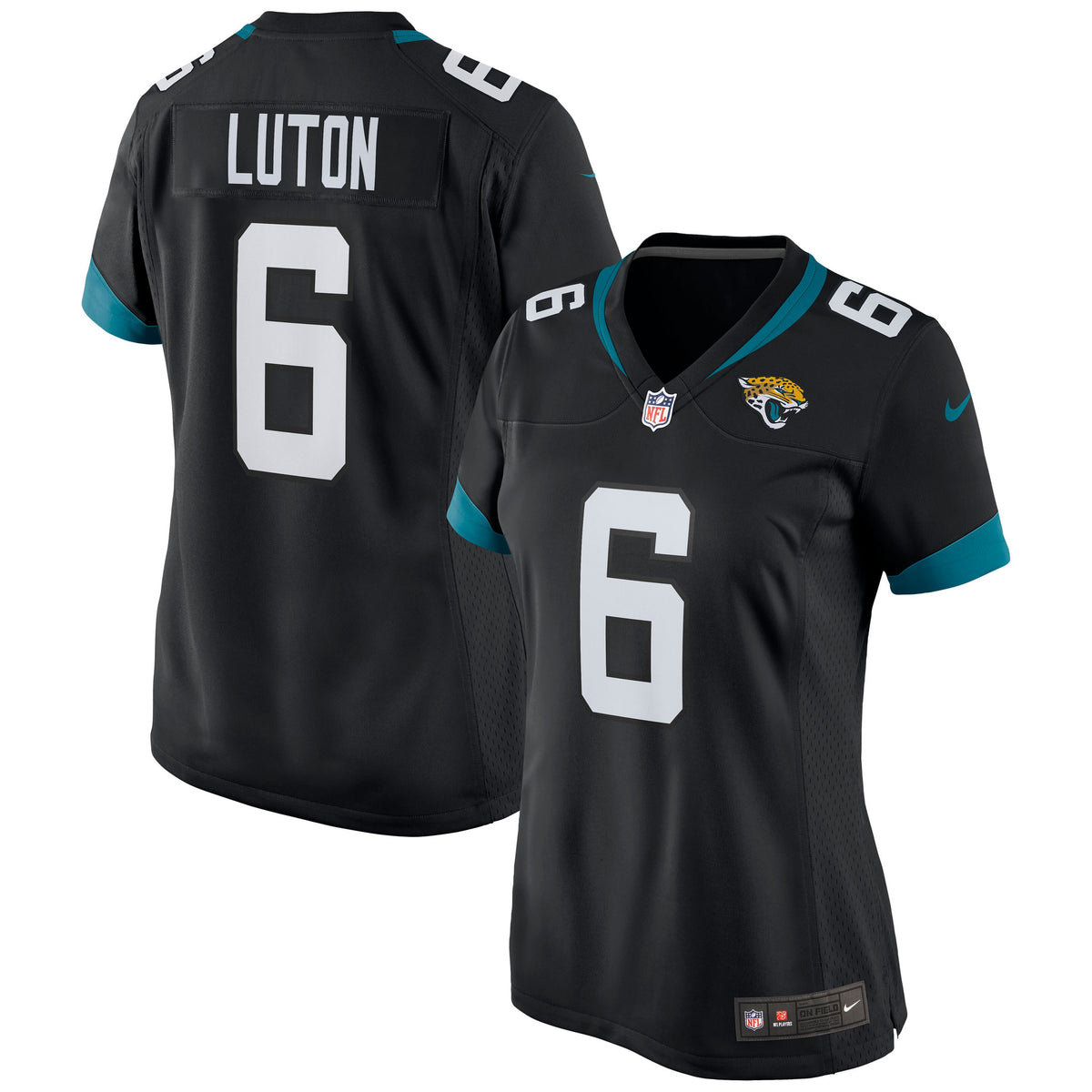 Jake Luton Jacksonville Jaguars black jersey