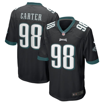 Jalen Carter Philadelphia Eagles black Alternate jersey
