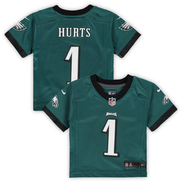 Jalen Hurts Philadelphia Eagles green jersey