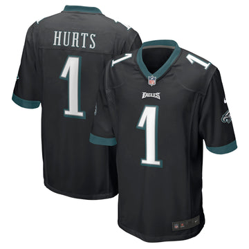Jalen Hurts Philadelphia Eagles black jersey