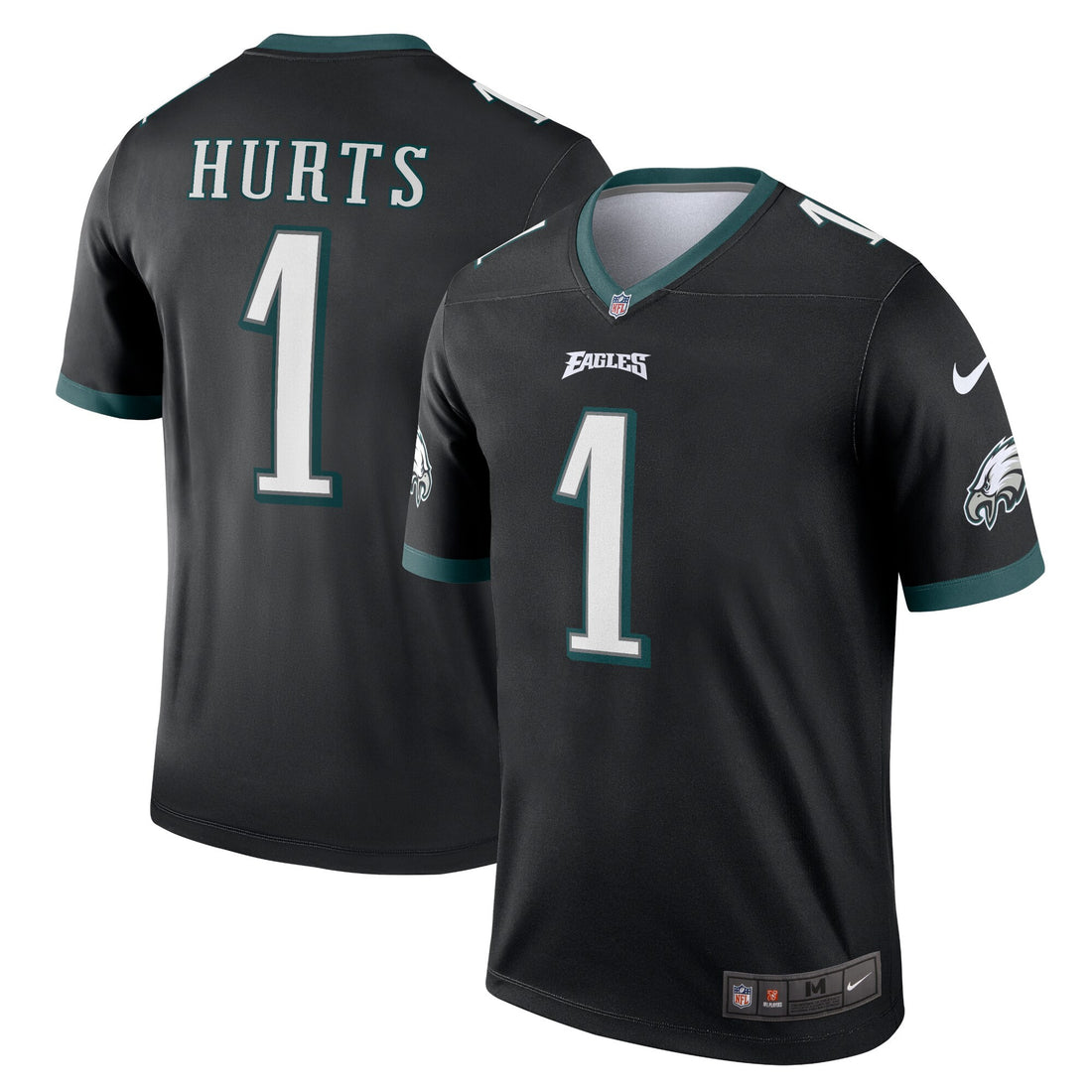 Jalen Hurts Philadelphia Eagles black Legend jersey