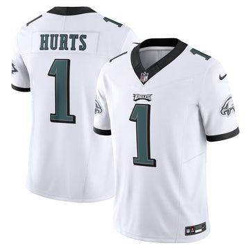 Jalen Hurts Philadelphia Eagles white Vapor jersey
