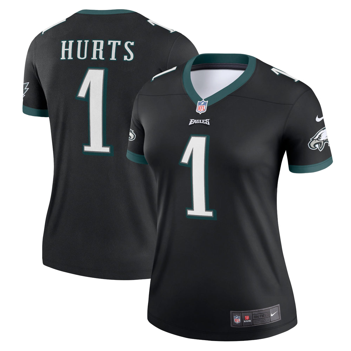 Jalen Hurts Philadelphia Eagles black Legend jersey