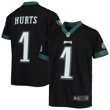 Jalen Hurts Philadelphia Eagles black jersey
