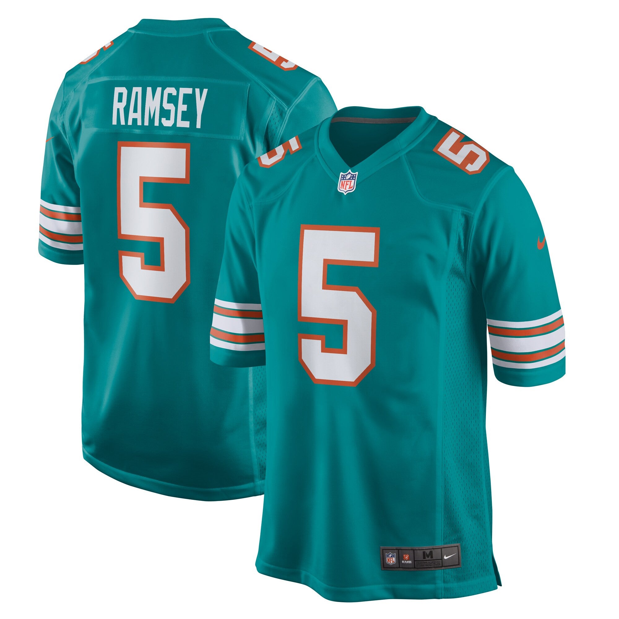 Jalen Ramsey Miami Dolphins aqua Alternate jersey