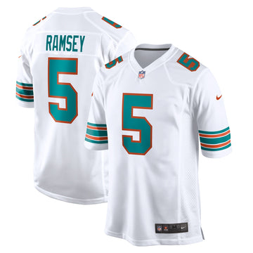 Jalen Ramsey Miami Dolphins white Alternate jersey