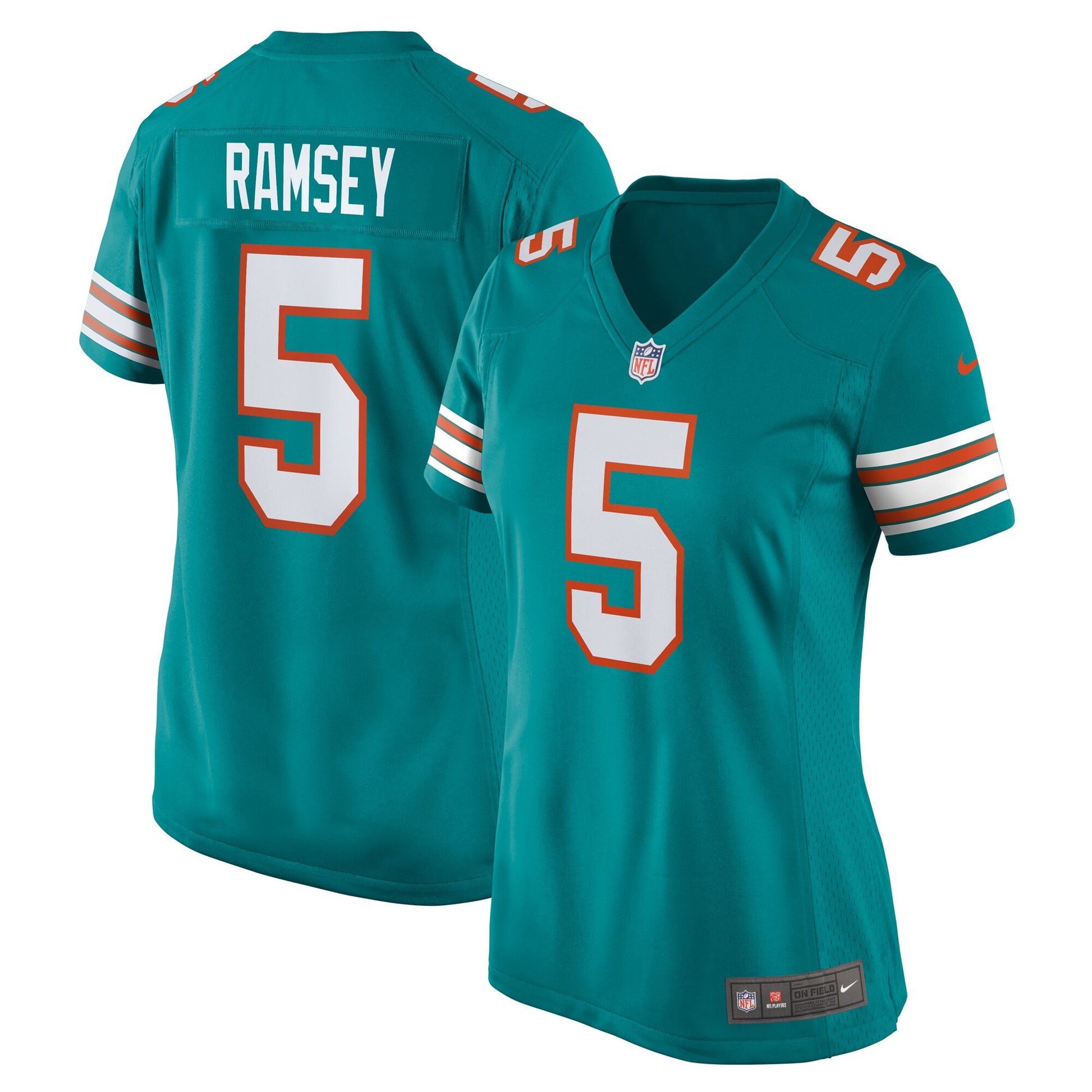 Jalen Ramsey Miami Dolphins aqua Alternate jersey