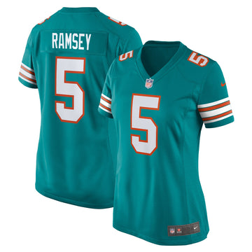 Jalen Ramsey Miami Dolphins aqua Alternate jersey