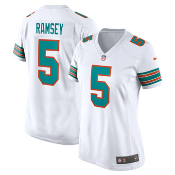 Jalen Ramsey Miami Dolphins white Alternate jersey